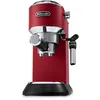 Image de De'Longhi DEDICA EC 695.R - Machine Ã  cafÃ© avec mousseur Ã  lait - 15 bar - rouge
