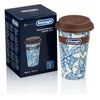 Image de Mug Thermique En CÃ©ramique Fleurs Bleues Ã Double Paroi Delonghi - 5513284481