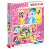 Image de Clementoni Puzzle Princesse Disney 2 puzzles 60 pièces