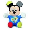 Image de Clementoni peluche avec musique et Mickey Mousebleu clair
