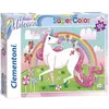 Image de Clementoni supercolor puzzle puzzle licorne 104 pièces (27106)