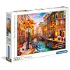 Image de Puzzle Clementoni - Coucher de soleil à Venise, 500 pièces