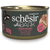 Image de 12x80g Schesir After Dark poulet & boeuf nourriture pour chats humide