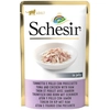 Image de 6x85g Thon et Poulet avec Jambon Schesir Complete Nutrition en Gelée Nourriture humide pour chats