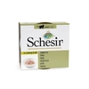 Image de 12x 70g Schesir Complements en bouillon thon nourriture humide pour chat