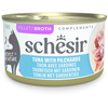Image de 12x 70g Schesir Complements en bouillon thon avec sardines nourriture humide pour chat