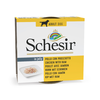 Image de 6x150g Schesir , filet de poulet filet de poulet, jambon - Pâtée pour chien