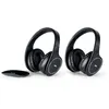 Image de Meliconi HP Easy Digital bundle - Écouteurs - circum-aural - sans fil - noir (pack de 2)