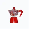 Image de Cafetière italienne Bialetti Moka Express 0005327 3 Tasses D et G Rouge