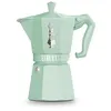 Image de Cafetière italienne Bialetti Moka Exclusive Vert avec 6 tasses