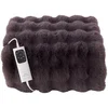 Image de DREAMLAND HYGGE DAYS COUVERTURE CHAUFFANTE IMITATION FOURRURE CLOUDY GRIS 160X120