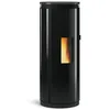 Image de PoÃªle Ã  granulÃ©s Pamela verre noir - Ã©lectronique 8 kW
