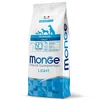 Image de 12kg Saumon avec riz Toutes races Léger Monge Naturel Superpremium canines
