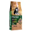 Image de 12kg Bwild Grain Free All Breeds Salmon & Peas Monge croquettes pour chiens