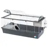 Image de Casita 120 Cage pour lapin et cochon d'Inde - Bac Gris, L 119 x l 58 x H 61 cm