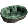 Image de Ferplast Siesta Deluxe avec housse Sofà vert velours pour chien et chat - taille 10