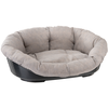 Image de Housse Sofà en tweed beige pour le panier Siesta Deluxe (panier non inclus) de Ferplast, taille : 8, pour les chiens