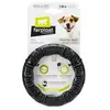 Image de Anneau à mâcher Ferplast Smile, noir pour chien - taille S : 12 cm de diamètre x H 2,4 cm