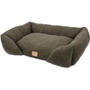 Image de Ferplast Lit douillet Pamper Bouclé, vert L78xl56xH22cm, chiens et chats