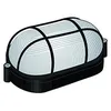 Image de Plafonnier Aluminium Blinky Bk-Plo Ovale Noire