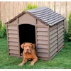 Image de 1 XNICHE POUR CHIEN PVC 86X84X82H BEIGE/MARRON