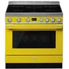 Image de Smeg CPF9IPYW four et cuisiniÃ¨re Electrique Plaque avec zone Ã  induction Jaune