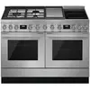 Image de Smeg CPF120IGMPX four et cuisiniÃ¨re Electrique Combi Acier inoxydable
