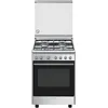Image de SMEG Centre de cuisson mixte 5 foyers 90 cm - CX90GM