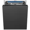 Image de Lave-vaisselle Encastrable Smeg STL362DQ 14 couverts Noir