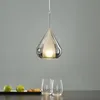 Image de Fabas Luce Suspension Lila, Abat-Jour En Verre Goutte, Gris