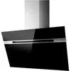 Image de Elica Elica Stripe Lux BL/A/90/LX - Hotte - hotte décorative - largeur : 89.8 cm - profondeur : 32.6 cm - extraction et recirculation (avec kit de recirculation supplémentaire) - verre noir