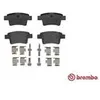 Image de Brembo P61085 Plaquettes de Frein Arrière