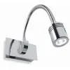 Image de Ideal Lux Dynamo - Lampe De Lecture Murale Réglable À 1 Lumière Led Pour L'intérieur, Chrome