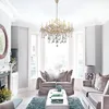 Image de Ideal Lux Florian - Lustre En Cristal Ã 18 Ampoules Au Fini DorÃ©, E14