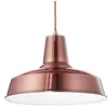 Image de Ideal Lux Moby - Luminaire Suspendu Ã 1 DÃ´me En Cuivre, E27