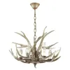 Image de Ideal Lux Chalet - Lustre Ã 6 Ampoules, Brun Clair, E14