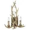 Image de Ideal Lux Chalet - Applique Murale IntÃ©rieure Ã 2 Ampoules, Marron, E14