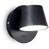 Image de Ideal Lux Gim - Applique Murale Led Noir