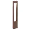 Image de Ideal Lux Vega - Borne D'extÃ©rieur 1 LumiÃ¨re CafÃ© Ip44, G9