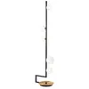 Image de Ideal Lux Birds Lampadaire Globe Noir