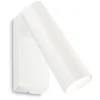 Image de Ideal Lux Pipe Liseuse Murale Ajustable Blanc 3000k