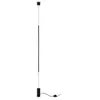 Image de Ideal Lux Filo Plafonnier Led IntÃ©grÃ© Noir, 3000k, Non Dimmable