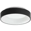Image de Ideal Lux Ziggy Semi-EncastrÃ© Led Ronde 45cm IntÃ©grÃ© Noir, 3000k, Non-Dimmable