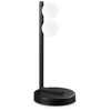 Image de Ideal Lux Ping Pong Lampe De Table Globe 2 Lumières Noire 500lm 3000k
