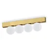 Image de Ideal Lux Ping Pong Plafonnier Globe À 4 Lumières Laiton 1000lm 3000k
