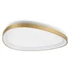 Image de Ideal Lux Gemini Semi-Plafonnier Led IntÃ©grÃ© Dali 61 Cm Laiton 3650lm 3000k