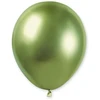 Image de 5 BALLONS BIO SHINY BRILLANT 33CM VERT DORÉ