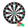 Image de Trade Shop - CIBLE DE TIR AVEC 6 FLÃCHETTES 40 CM DOUBLE FACE