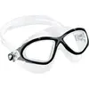 Image de Cressi sub s.p.a. planet lunette de natation transparent noir argent