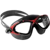 Image de Cressi Cressi Swim De202758 Planet Black Lunettes Natation Verre Clair Noir/Rouge Taille Unique